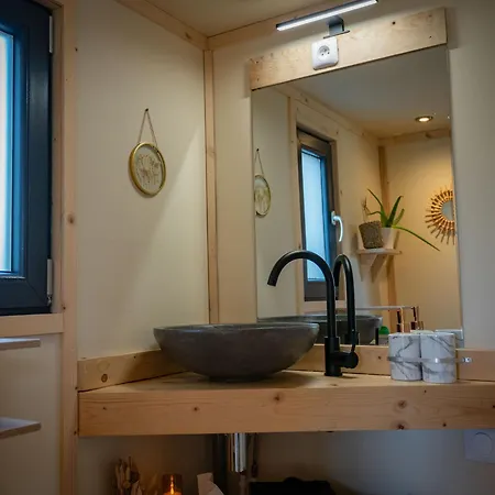 Tiny House Au Coeur Du Marais Villa Sint-Omaars Buitenkant foto