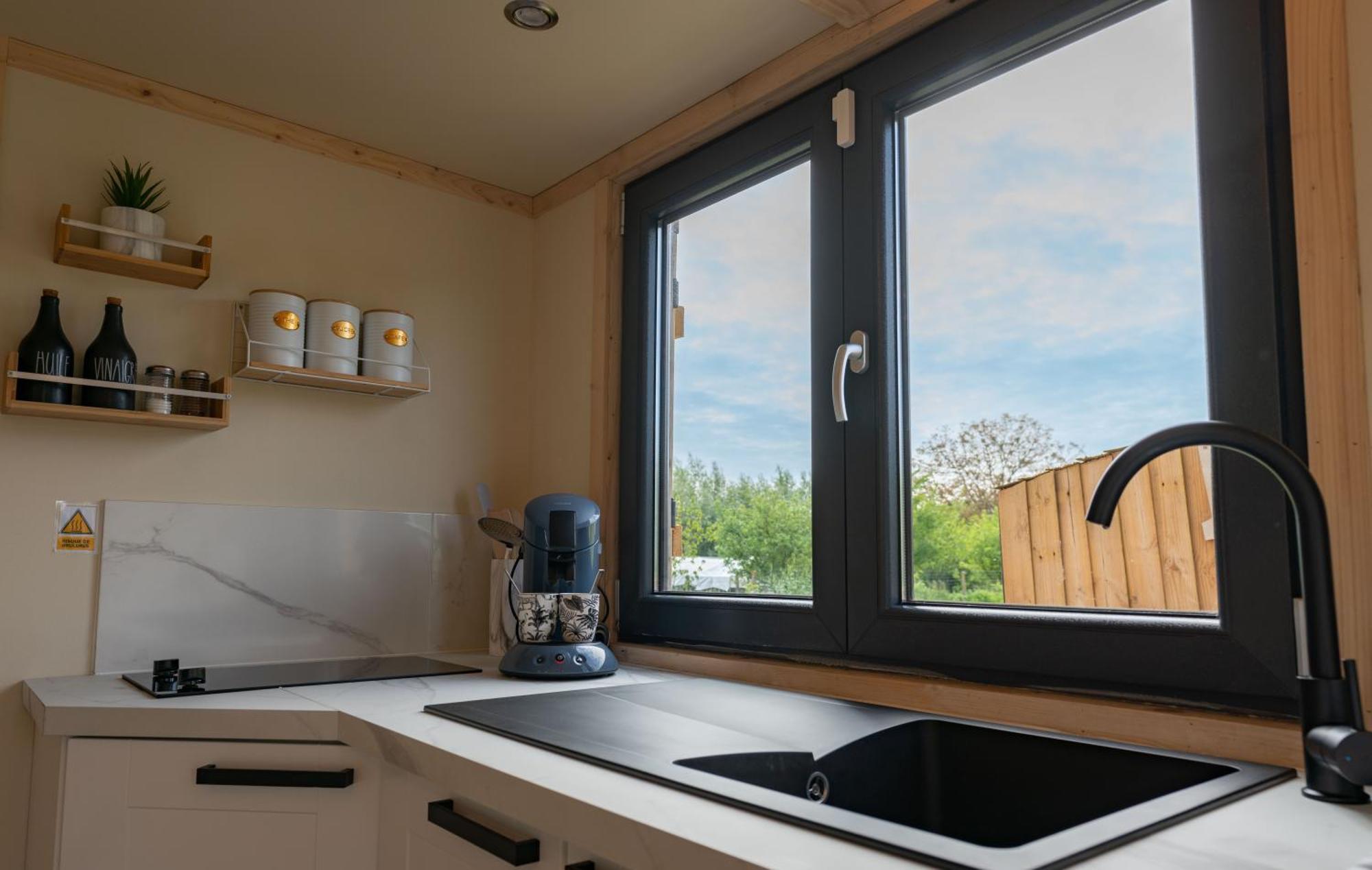 Chalet Tiny House Au Coeur Du Marais Sint-Omaars